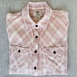 4/36 Timberland Button-up Flannel Shirt